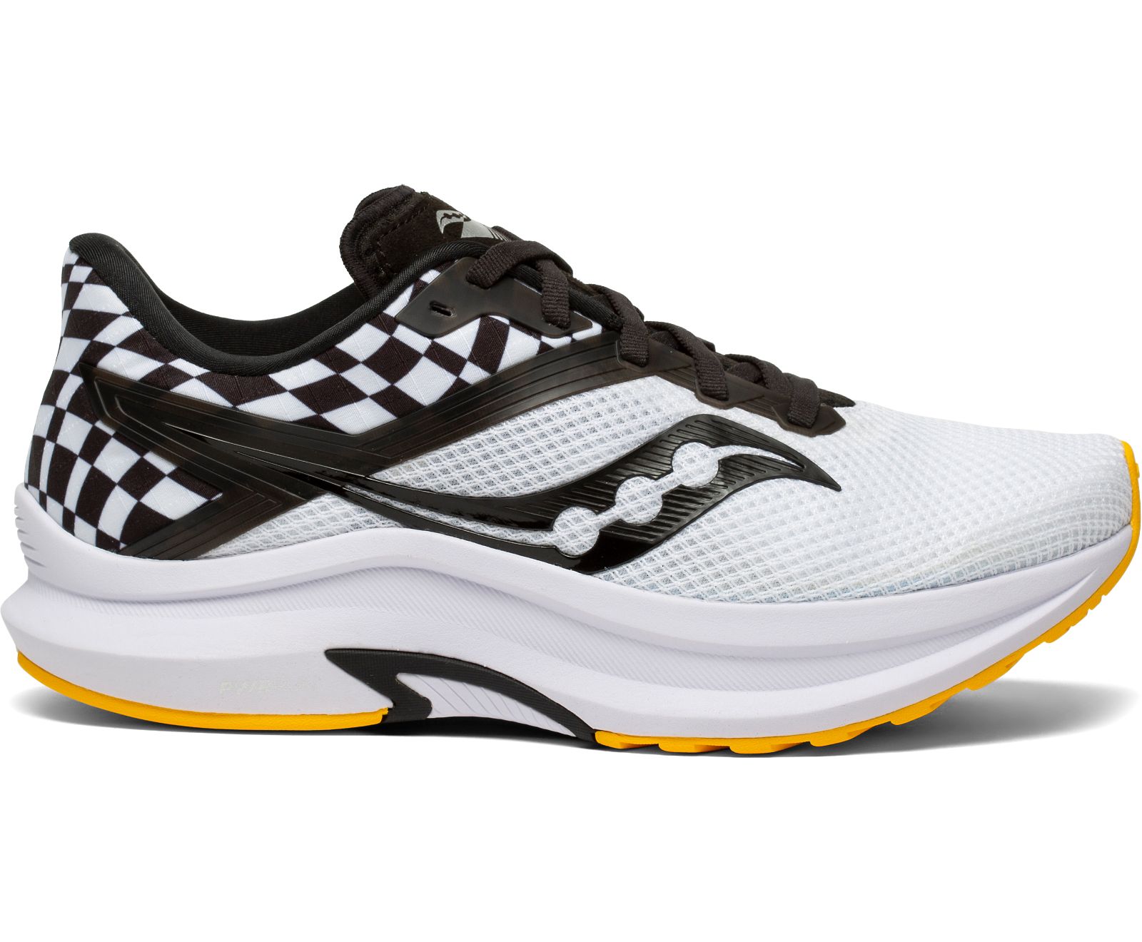 Saucony Axon Women\'s Running Shoes White / Black | Canada 087OKIR